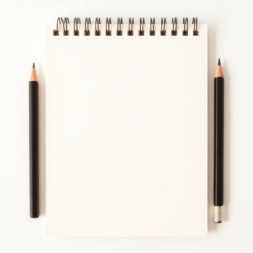 Caderno com anotações metodológicas